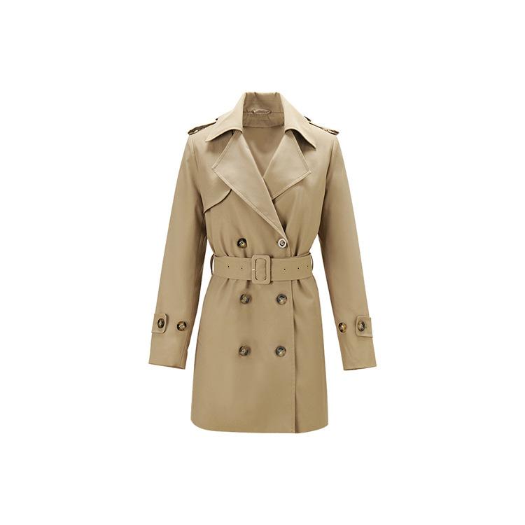 Shenghong waterproof trench coat down jacket removable duck down liner one dress two wear short coat female 13579