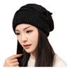 Stretch Warm Knitted Hat Thick Knit Knit Slouchy Beanie Comfy Fleece Beanie  Autumn Winter