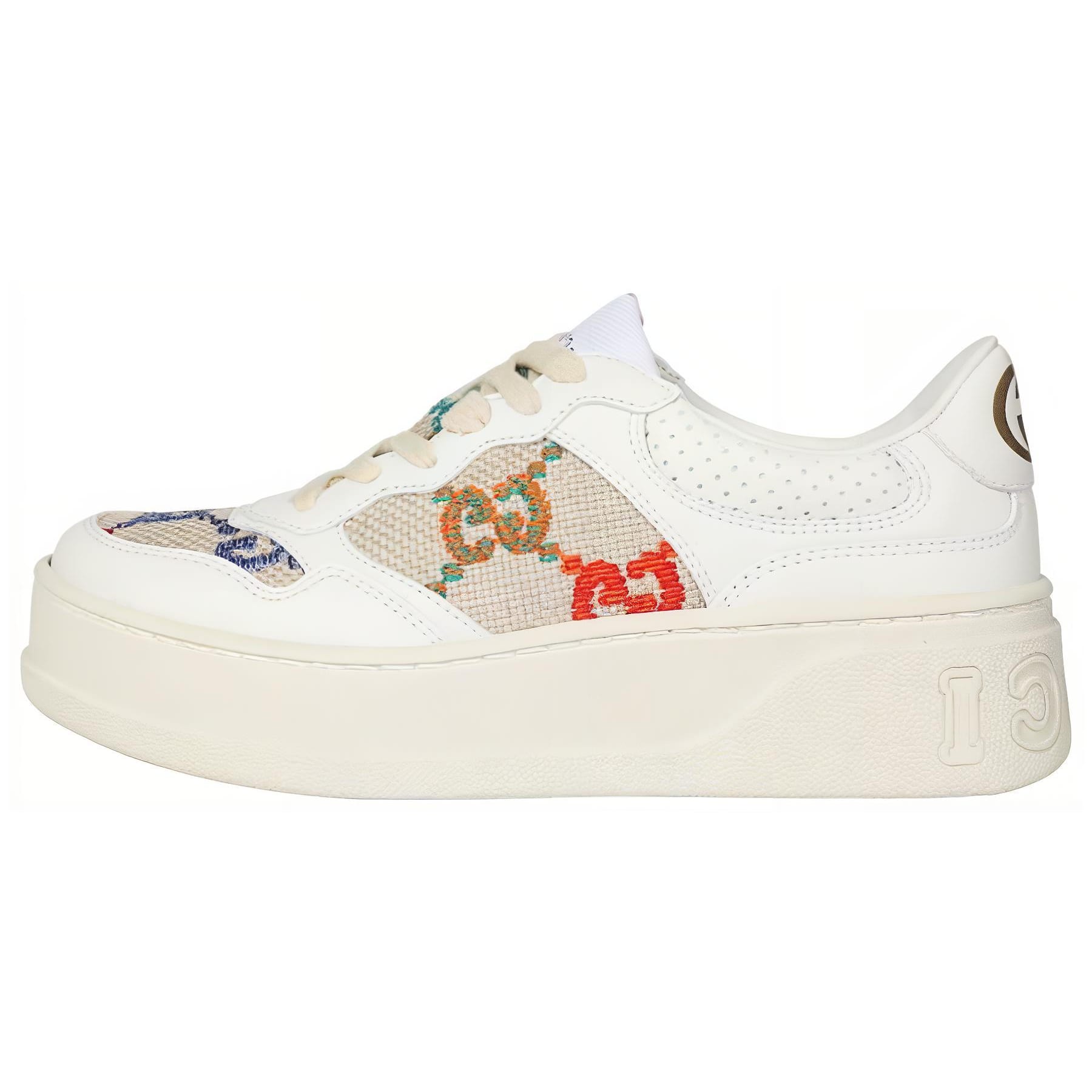 GUCCI GG Multicolor Embroidery Low top