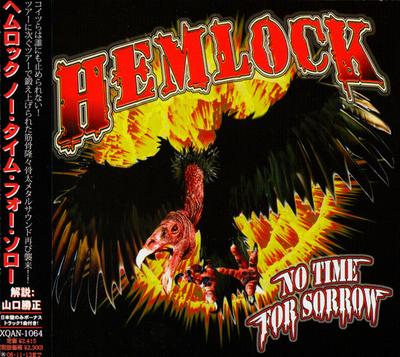CD HEMLOCK - No Time For Sorrow XQAN1064 Blind Prophecy  2008 Japan ObiRock Used