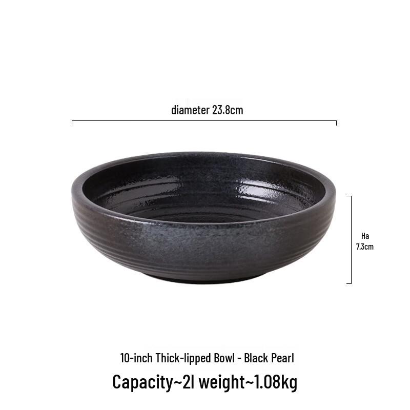 

ZISIZ Large Ceramic Serving Bowl