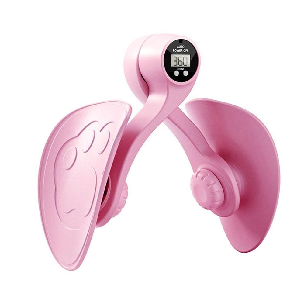 

с тренажером для мышц тазового дна с вращением на 360°, устройством для тренировки бедер, внутренней частью бедра розовый