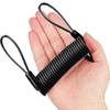 Lock Reminder Cable - Motorcycle Reminder Spring Cable | Security Spring Safety Cable for