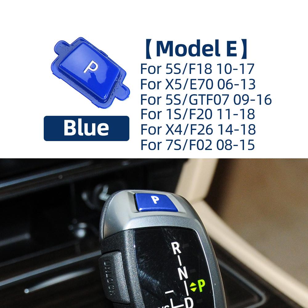 For BMW 1 3 5 6 7 Series X3 X4 X5 X6 F15 F16 F25 F26 F30 F31 F10 F11 F02 G12 G30 G08 Car Gear Shifter Knob P Parking Button Fit