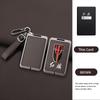 Zinc Alloy Car Logo Key Protect Case Cover For Hongqi HS7 H9 Red Flag HS5 Card Keyring Smart Control Keychain Buckle Accessories
