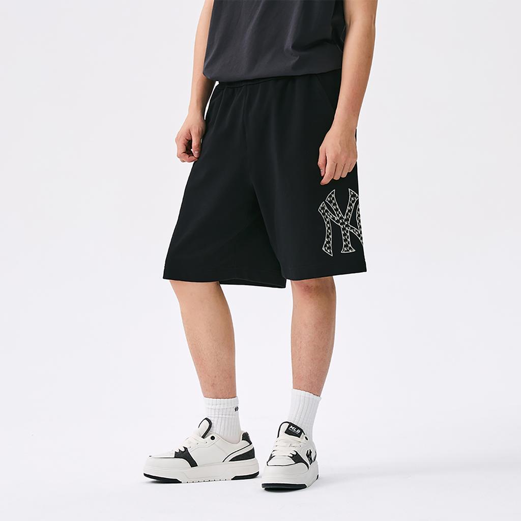 New MLB New York Yankees Casual Shorts Unisex Black 3ASPM0253-50BKS
