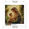 New Arrival 5D DIY Full Circle Diamond Painting "Madonna and Child" Embroidery Cross Stitch Home Decor Gift