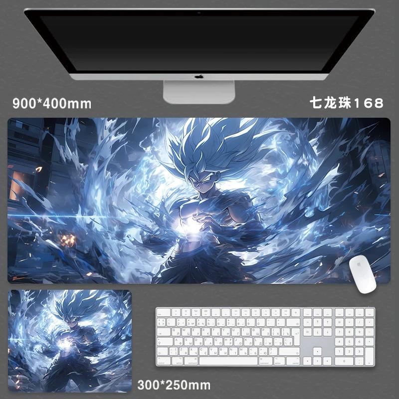 High Quality Japanese Animation Seven Dragon Ball Mouse Pad Oversized Boys Animation Two-dimensional E-sports Game Computer Keyboard Student Desk Pad