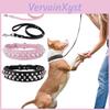 Halsband Met Pu Hondentuigje Duurzame Leren Hondenhalsbanden Voor Bull Met Studs Voor Kleine Middelgrote Grote Hond