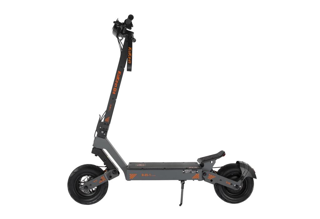 Patinete Elétrico KuKirin G4 – Motor de 2000W, 70km/h, Autonomia de 75km, Bateria 60V 20Ah, Freios a Disco Duplos, Pneus Sem Câmara de 11", Design Dobrável