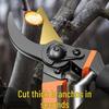 Heavy-Duty Large Pruning Scissors for Thick Branches and Fruit Trees - Super Strong, Labor-Saving Design for Gardening and Household Use
