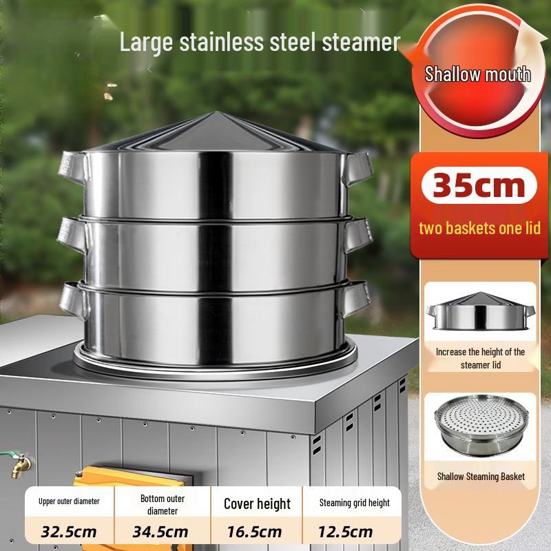Handon 35 Stainless Steel Steamer Set