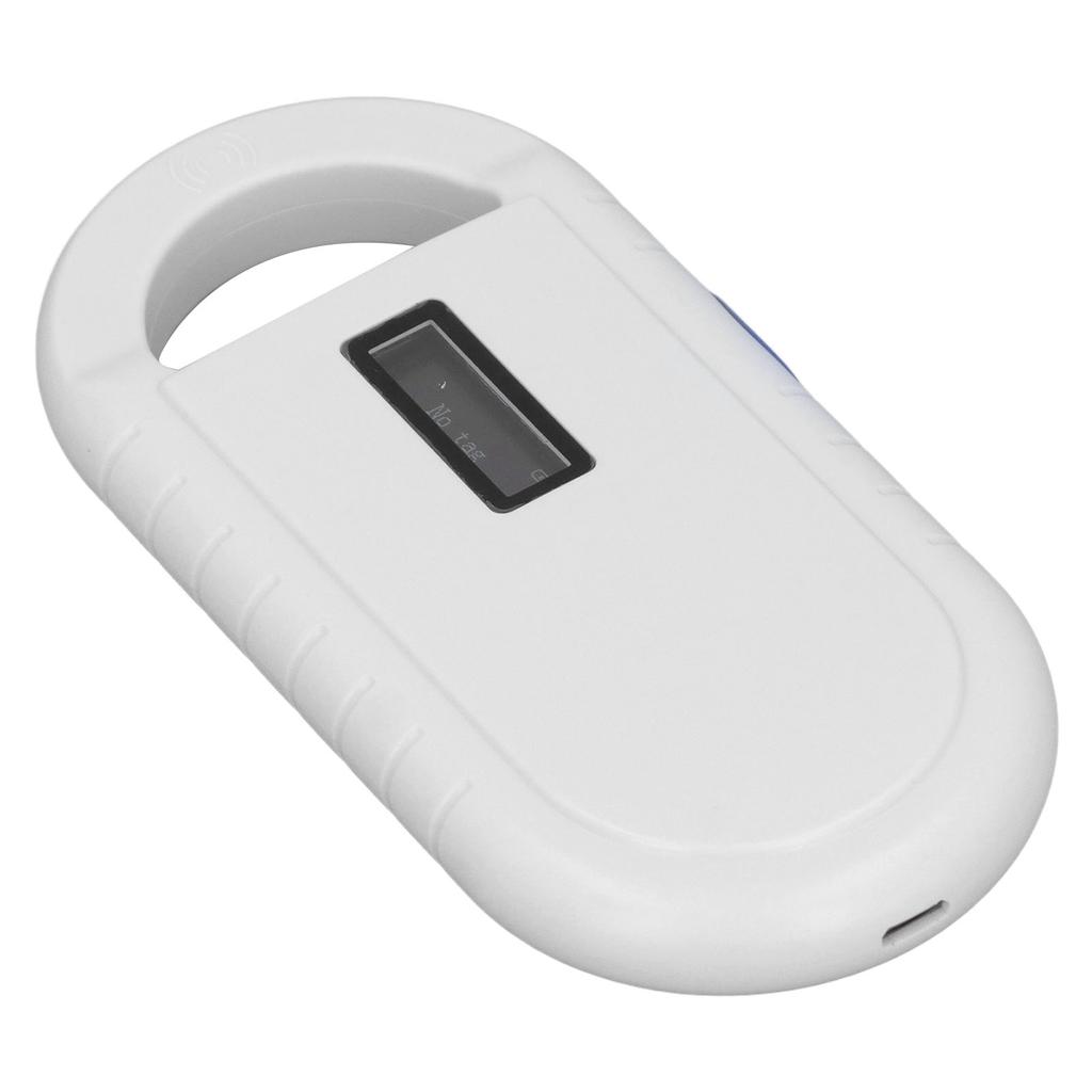 Haustier-Mikrochip-Lesegerät, wiederaufladbar, 134,2 K, 125 kHz, Handheld-Tierchip-ID-Tag-Lesegerät, Scanner für ISO