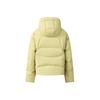 Fila White Fashion Casual Versatile Lightweight Warm Waterproof Breathable Woven Hooded Down Jacket Women Outerwear F11W543906FMT
