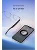 Slimme Fotochrome Bluetooth Zonnebril met Oordopjes - Blauwlichtfilter, Halve Frame voor Rijden & Fietsen