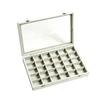Earring Organizer 30-Grid Ring Storage Drop Earrings Storage Tray For Women Girls Ladies Wives Collectors Mothers Bedroom Home