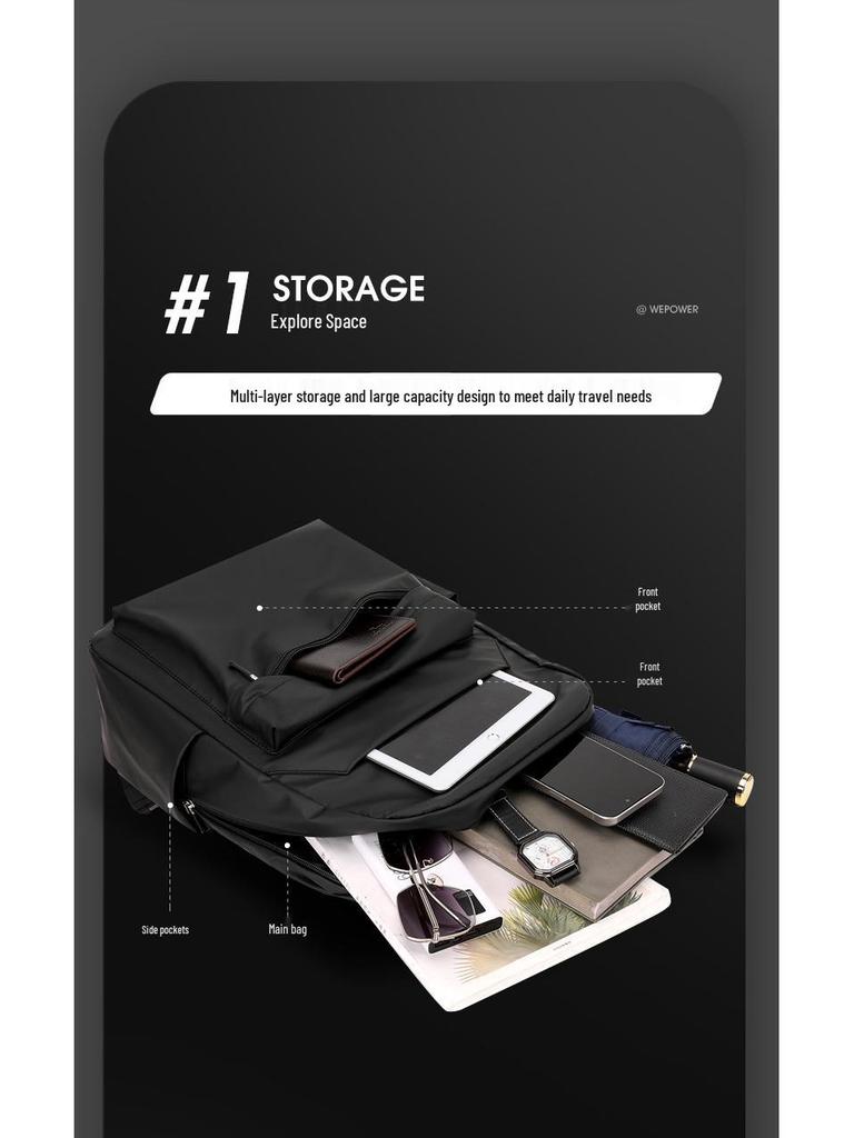 Neuer Multifunktionaler Wasserabweisender Rucksack - Großes Fassungsvermögen für College und Pendler