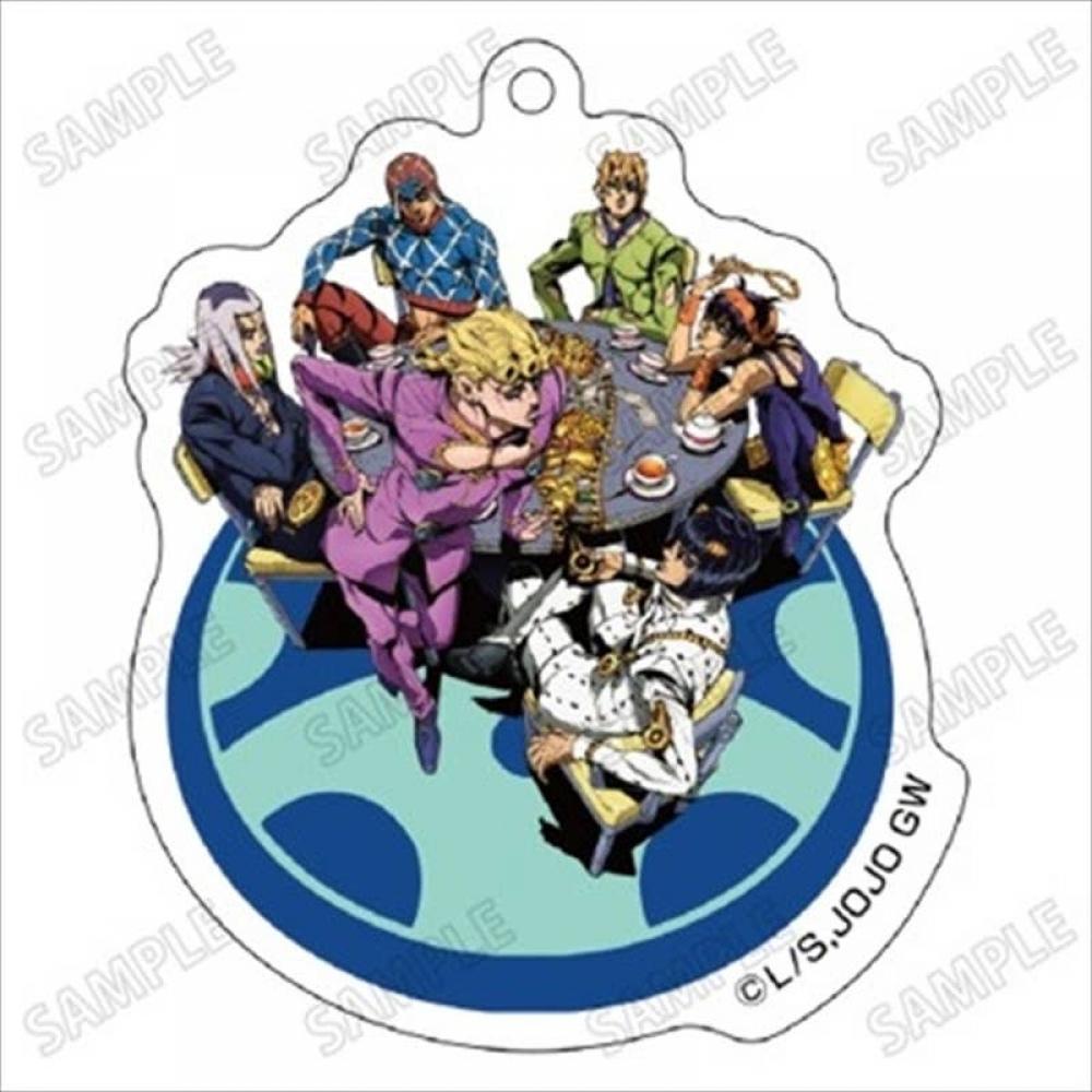 

Аніме Jojo s Bizarre Adventure Jojo s Bizarre Adventure Золотий Вітер Акриловий Брелок [re] B