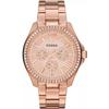 Chronograph Ladies Quartz Watch Pink Dial Stainless Steel Strap High-End Light Luxury AM4483