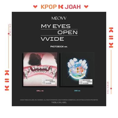 (PHOTOBOOK Ver.) MEOVV [MY EYES OPEN VVIDE] 1st EP ALBUM