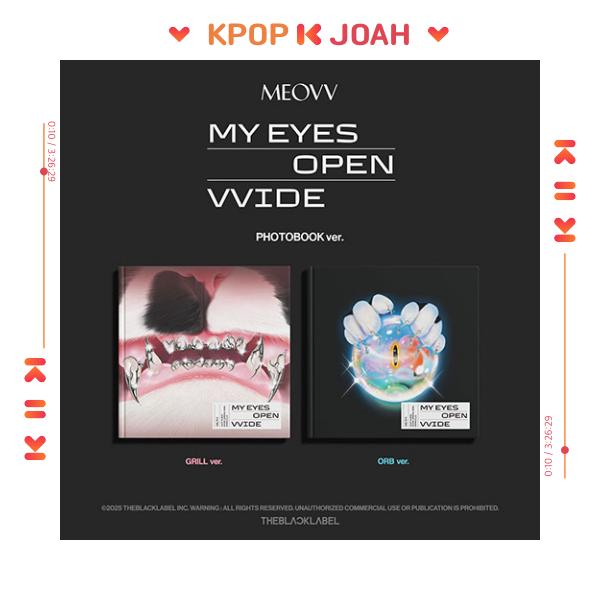 

(ФОТОКНИГА вер.) MEOVV [MY EYES OPEN VVIDEO] 1-й EP-АЛЬБОМ GRILL VER.
