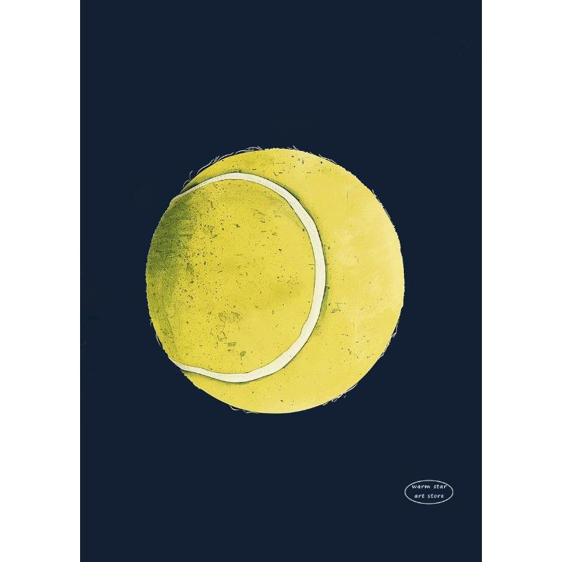 Cartoon Sports Football Basketball Rugby Boxing Glove Poster Canvas Painting Nursery Wall Art Print Picture Kid Room Home Decor