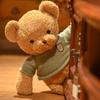 Cute Hug Bear Teddy Bear Doll Doll Sleeping with Clothes Bear Rag Doll Plush Toy Gift