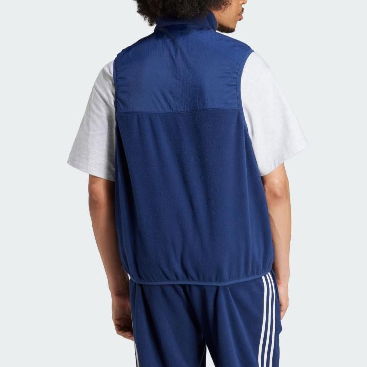 Adidas Originals Adicolor Microfleece Vest Men Vests Deep-Indigo IZ2482