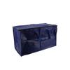 Moving Bag Large Capacity Strong Load Bring PE Storage Bag with Zips for Quilts Clothing Daily Necessities