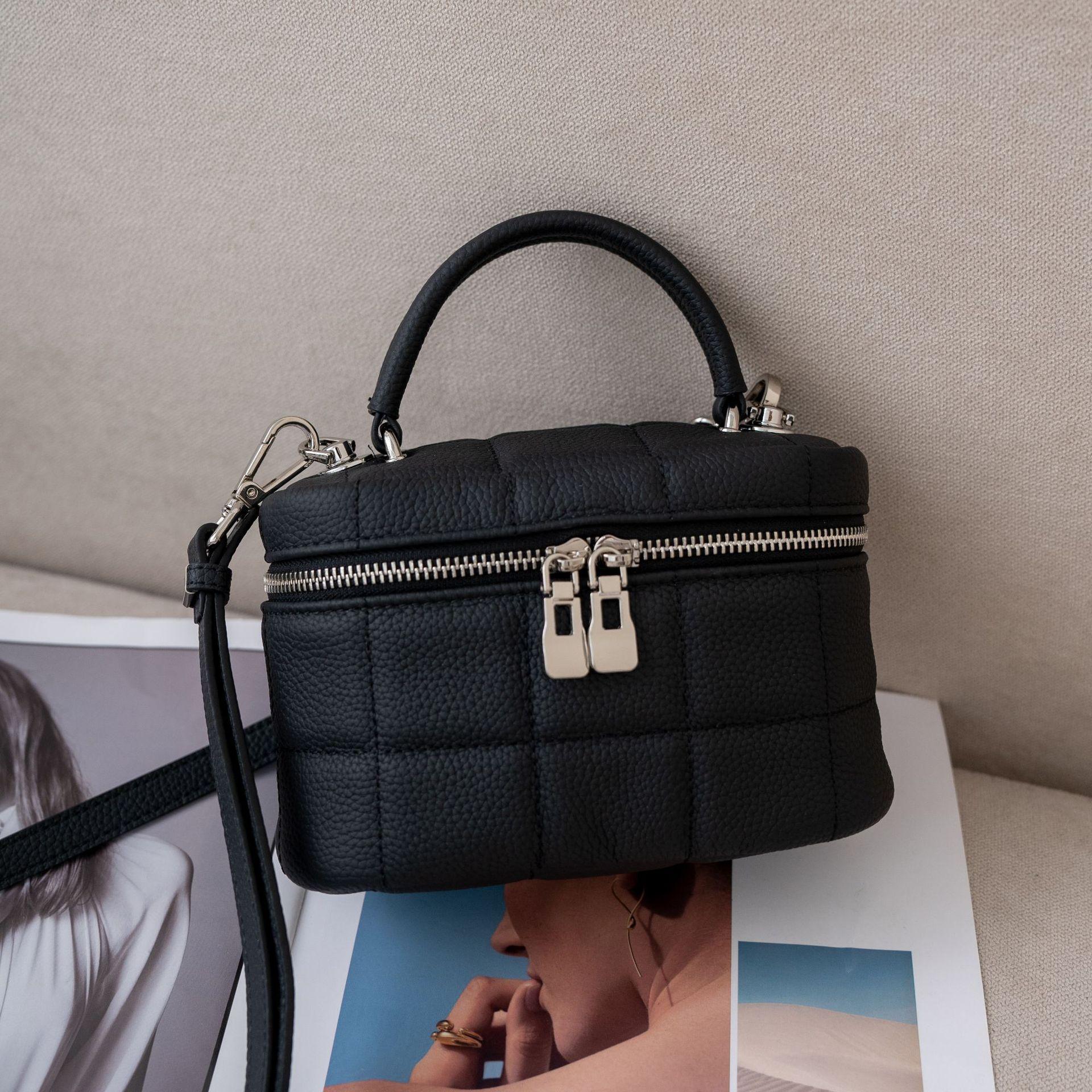 

Женская модная простая и практичная сумка-ведро из коровьей кожи на одно плечо, мягкая кожа, сумка для мелочи, круглая, сумка для мобильного телефона, косметичка, практичная чёрный