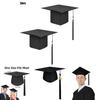 Academic Cap With Large Brim And Sunshade For College And University Graduations