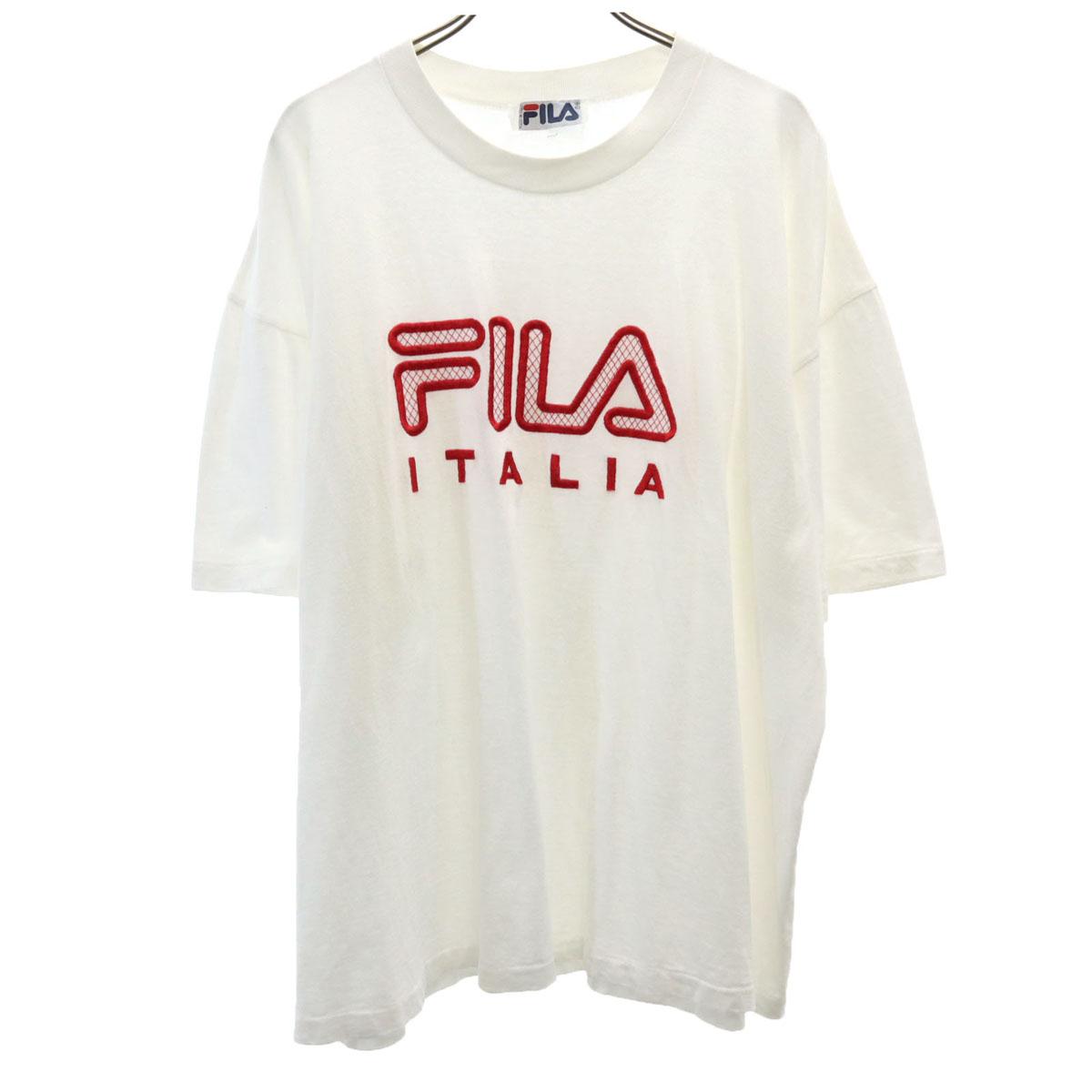 

FILA 90s Made in Italy Old Short sleeve T-shirt White Men s Used
