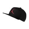 Jordan Tissu décoratif à motif logo Casquette de baseball Chapeaux unisexes Noir AR2118-010