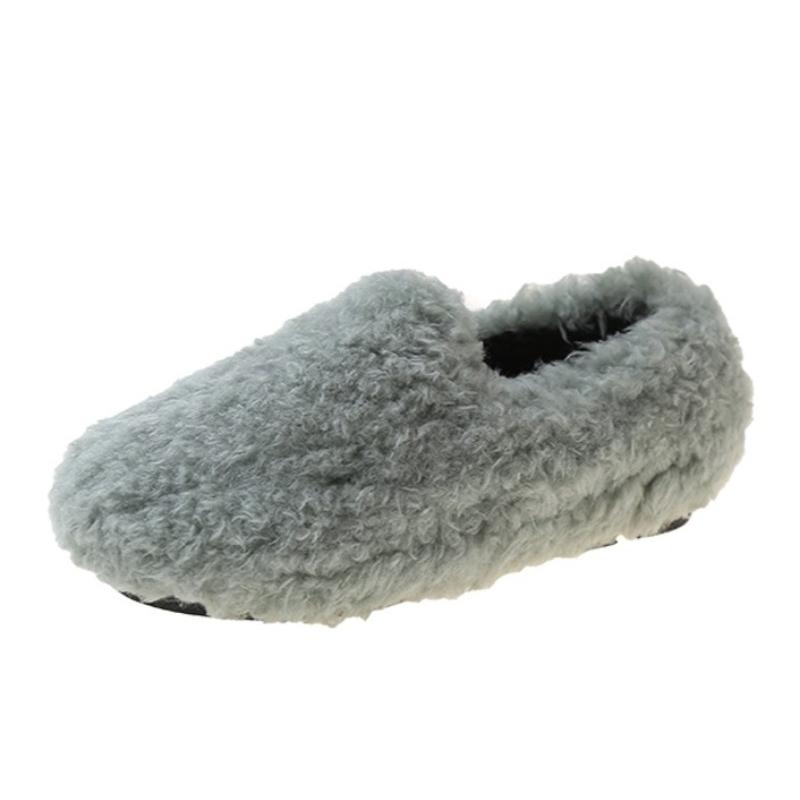 Fashion Fluffy Women Flats Shoes Winter Designer Comfortable Soft Shoes 2025 Fashion Casual Sneakers Elegant New Walking Mujer Zapatos