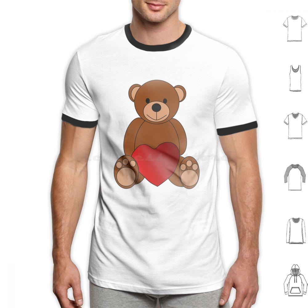 Teddy Love T Shirt Men Women Kids 6xl Teddy Love Bear Teddybear Valentine Valentinesday Red Indianred Indian Brown Toy Toys