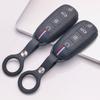 Anti Lost Silicone Keychain Lanyard for Chery Tiggo 7 Pro Arrizo 8 OMODA 5 Jetour with Keychain Honeycomb Texture Racing Stripe Car Remote Key Sleeve