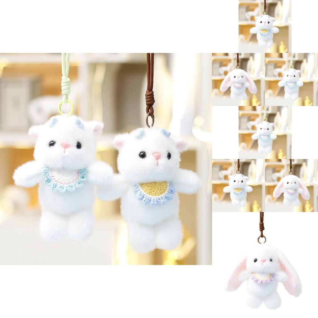 Adorable Cat Plush Keyring With Highquality Plush For Girls Gift And Handbag Charm