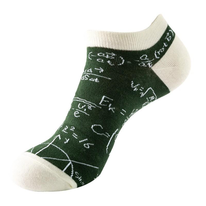 Mens Thin Boat Socks Womens Striped Cotton Ankle Breathable Sweat Absorbent Casual Fall
