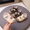 Baby First Walkers Breathable Anti-Slip Soft Sole Comfortable Sandals 2025 Summer New Sandals for Toddlers Beach Shoes Bears