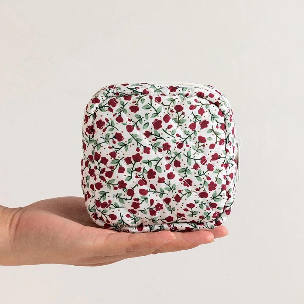 Korean Sanitary Napkin Storage Bags Girls Cartoon Physiological Period Tampon Organiser Bag Mini Bag Coin Purse