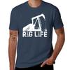 Funny Rig Life Oil Drilling Roughnecks Oilfield Worker Unisex Tshirt Shirts Graphic Unisexs Workout Shirts