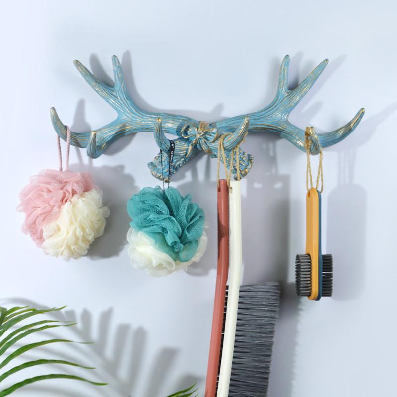 Sleek Bird Wall Hook Resin Organizer For Bathroom And Bedroom Storage Accessory