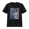 Sydney Sweeney Inspired T Shirt Fashionable Celebrity Print for Women Stylish and Trendy  Vintage Washed Unisex Streetwear