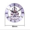 Clock Movement Clock Insert Large Black Roman Numerals