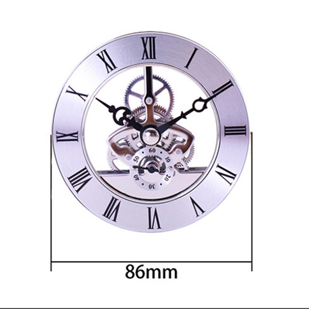 Clock Movement Clock Insert Large Black Roman Numerals