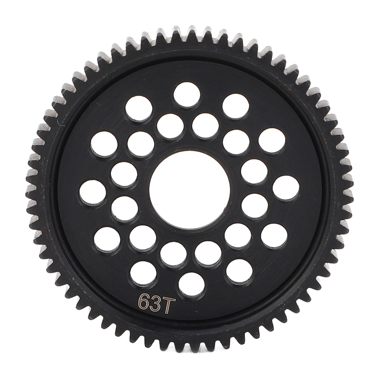 

RC Steel Gear 63T RC Gear Replacement 51609 Metal Gear RC Accessory for TB05TC01