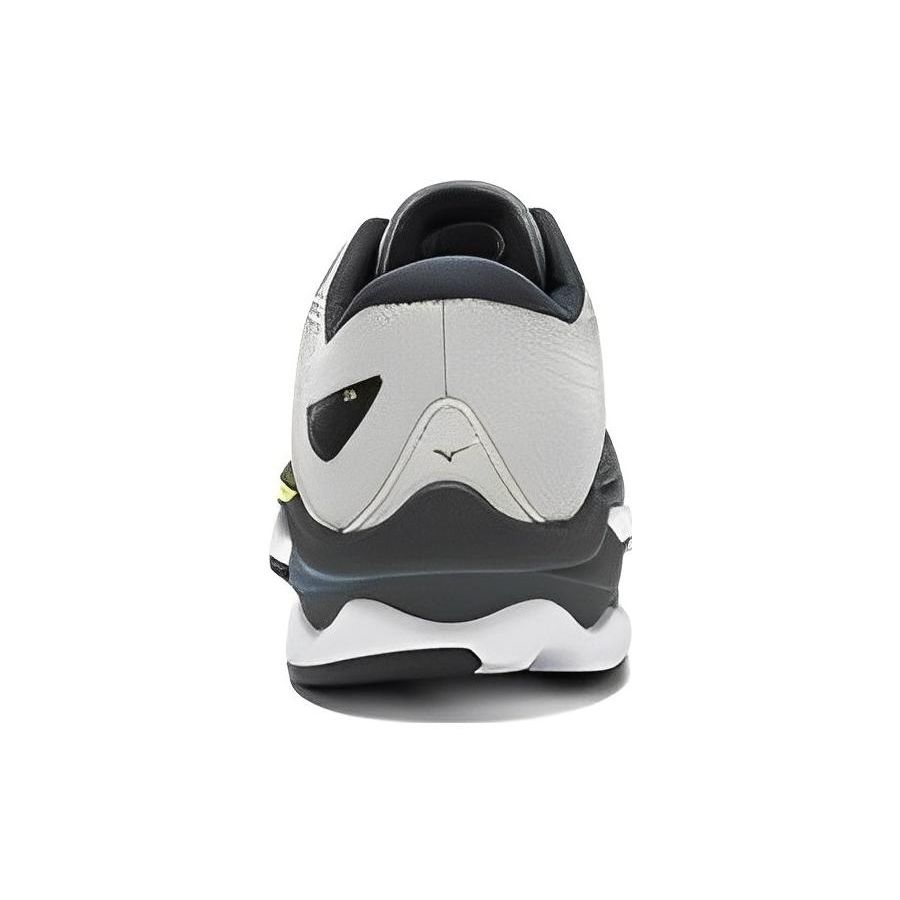 Mizuno Unisex Wave Sky 6 Running Shoes Grey/Lime J1GD221224
