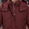 Middle Age Winter Long Coat Female Plus Size Parkas Hooded Elegant Thick Warm Woman Jackets