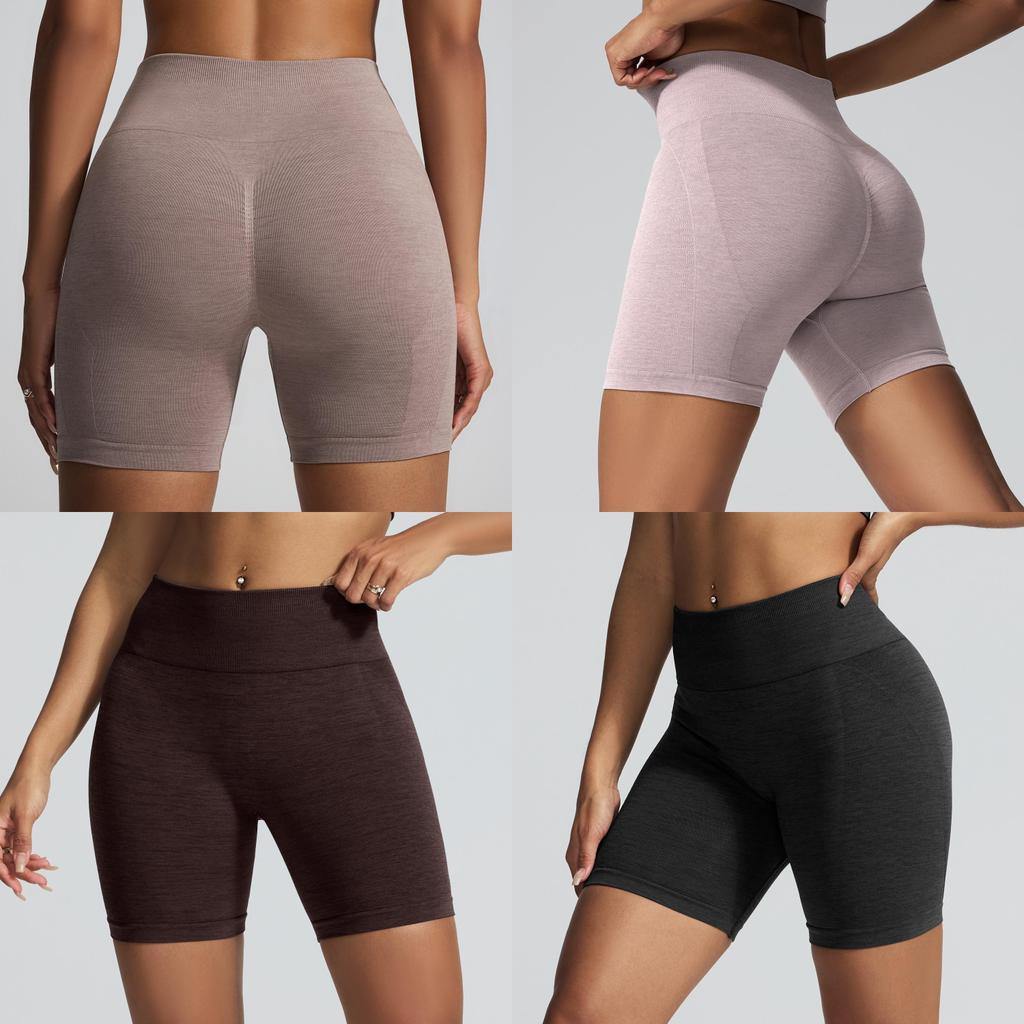 Pantaloni da Yoga Senza Cuciture da Donna con Tessuto Quick Dry per Corsa e Allenamento Fitness
