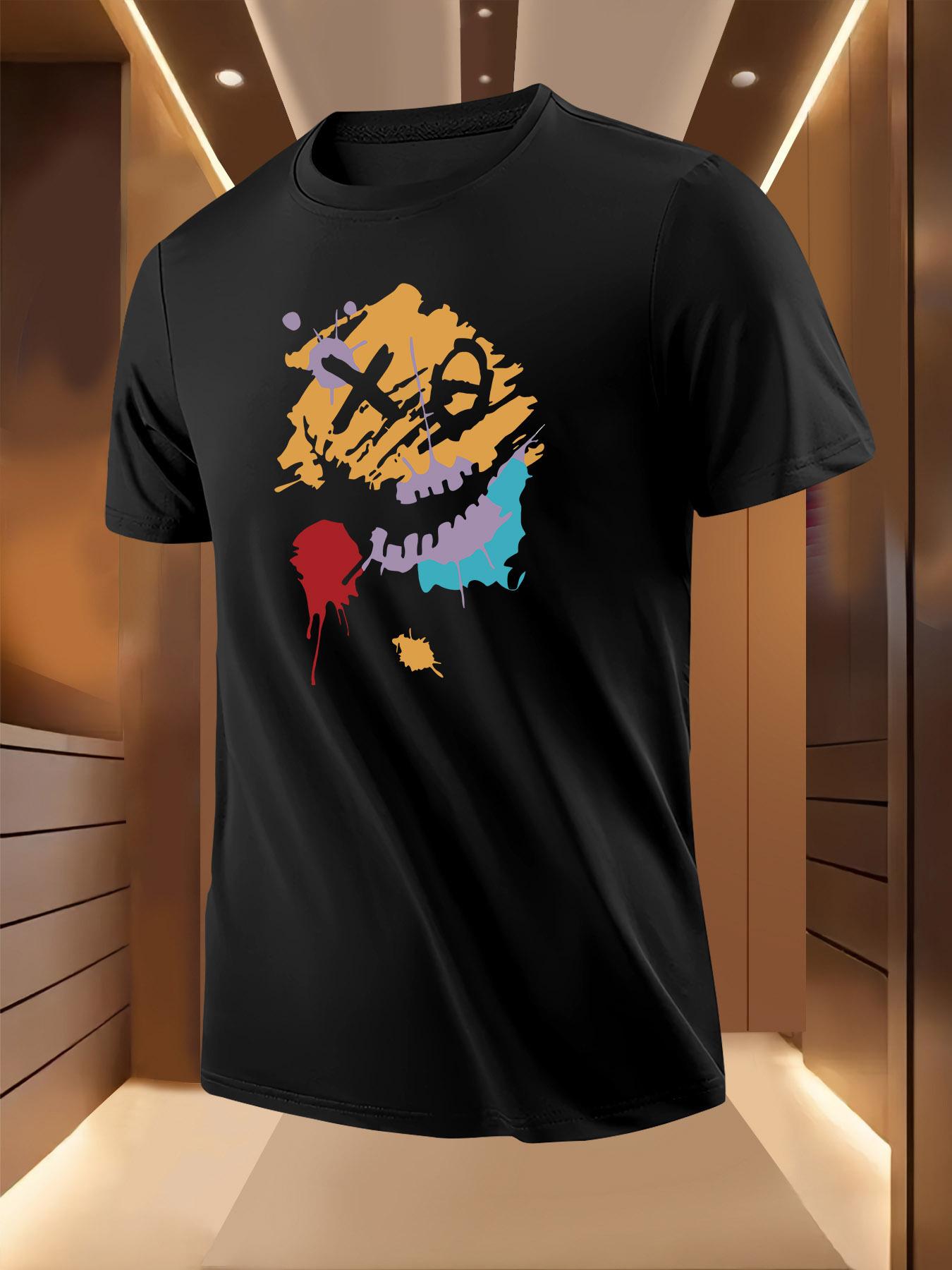 Graphic Tshirt - Lightweight Breathable Summer Tee with B... XL